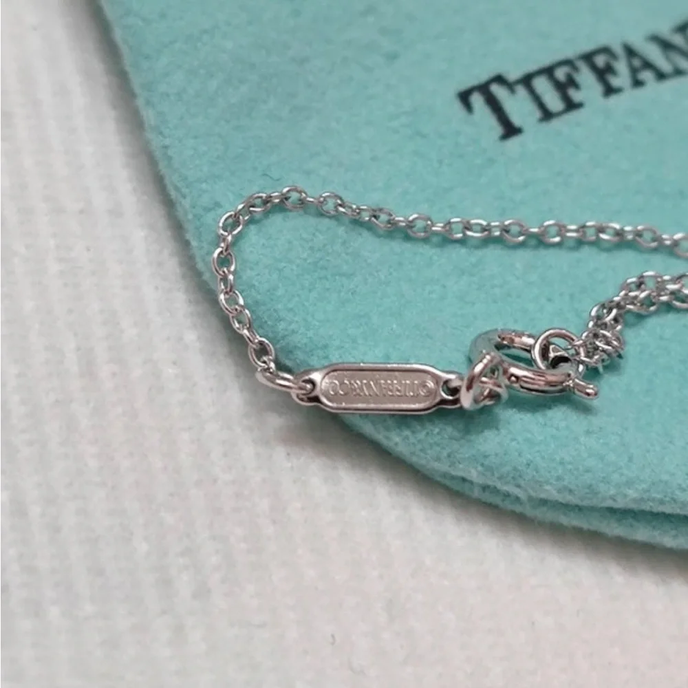 Tiffany & Co. Silver Infinity Pendant Necklace